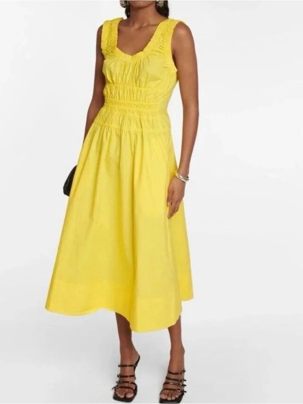 PROENZA SCHOULER White Label Sunny Smocked Midi Dress